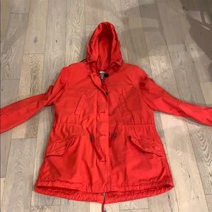 Burnt Red Gap light weight cargo coat women’s